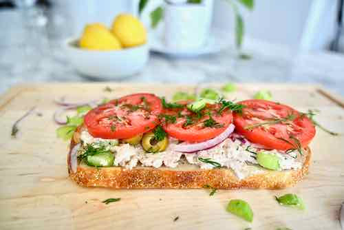 easy lunch ideas tuna salad on toast recipe