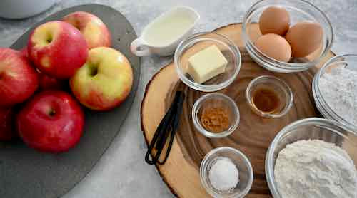 Invisible Apple Cake recipe