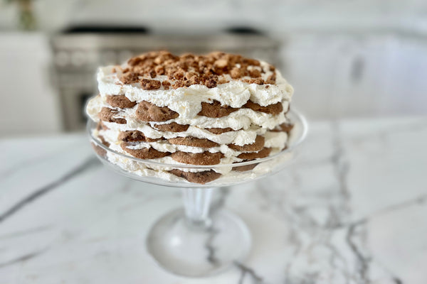 Chocolate Chip Cooke Icebox Cake Recipe