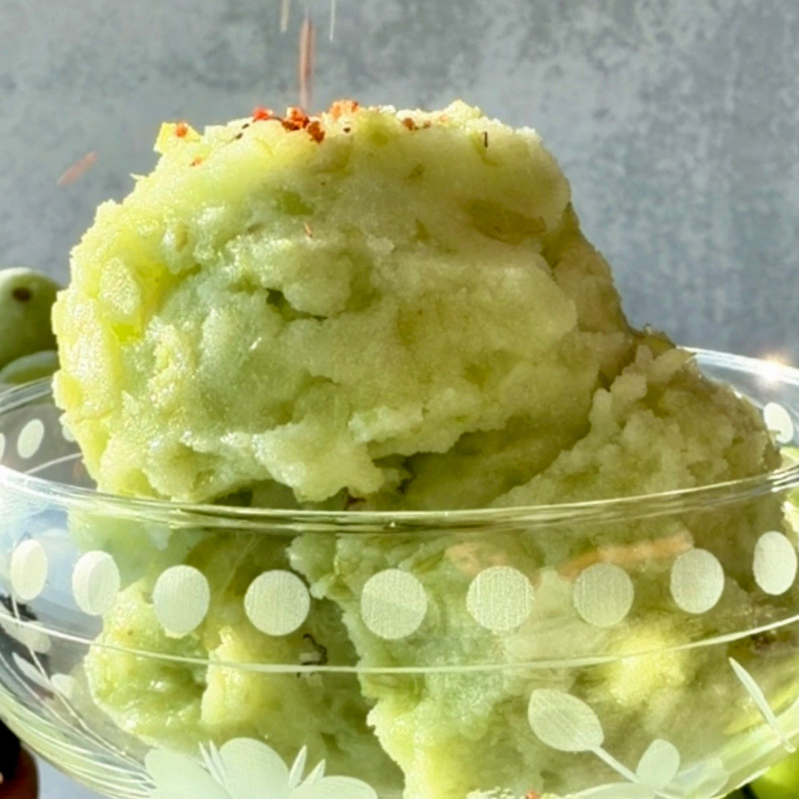 Feed Your Soul 1-Ingredient Grape Sorbet