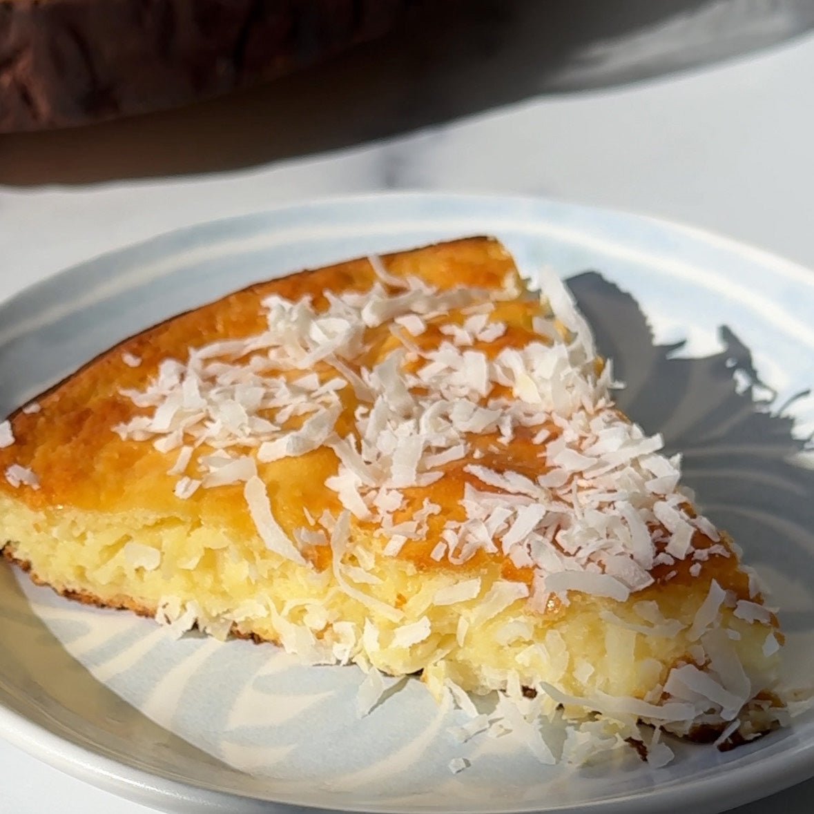 Feed Your Soul Ricotta Coconut Cake