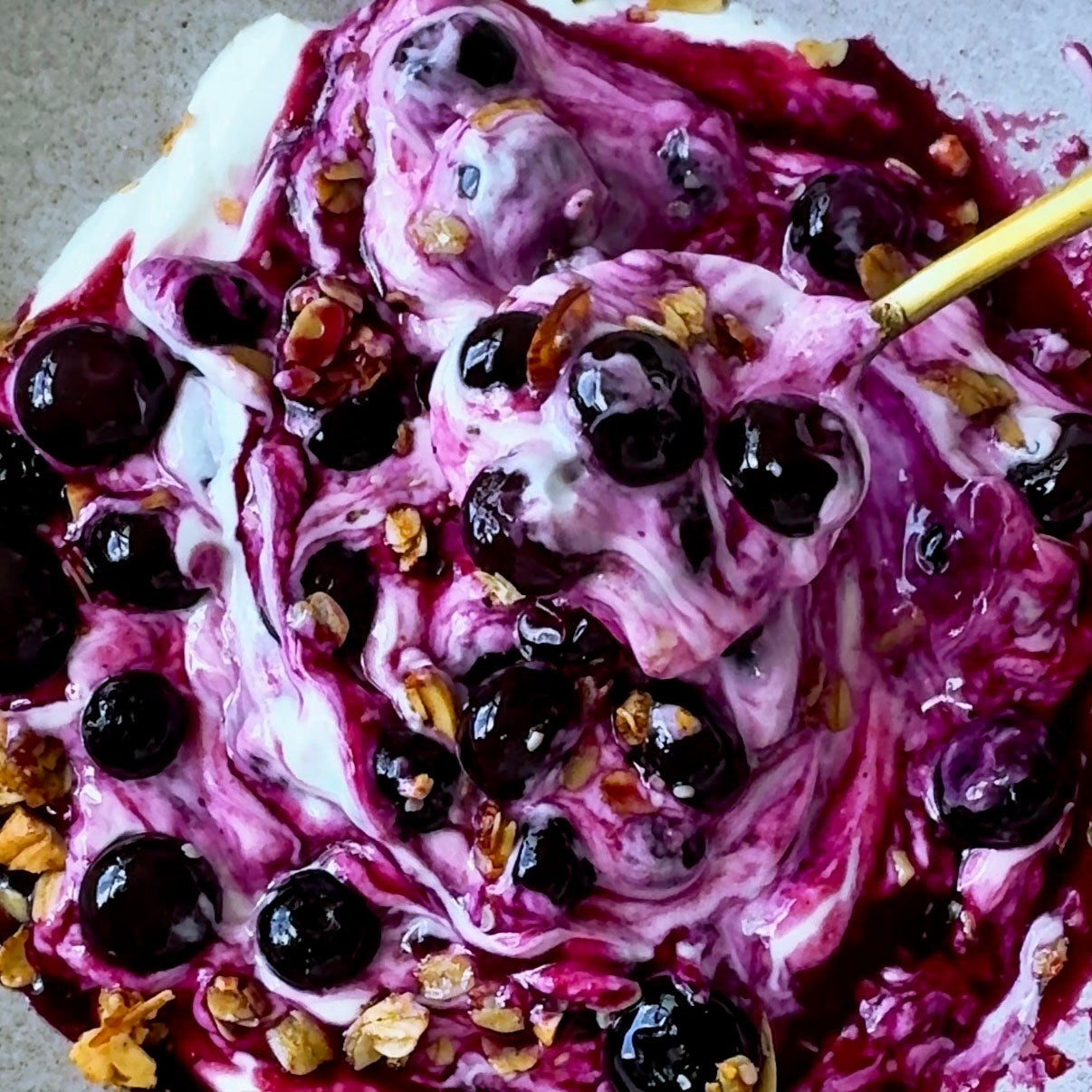 Feed Your Soul Warm Blueberries and Greek Yogurt | Easy High-Protein Breakfast