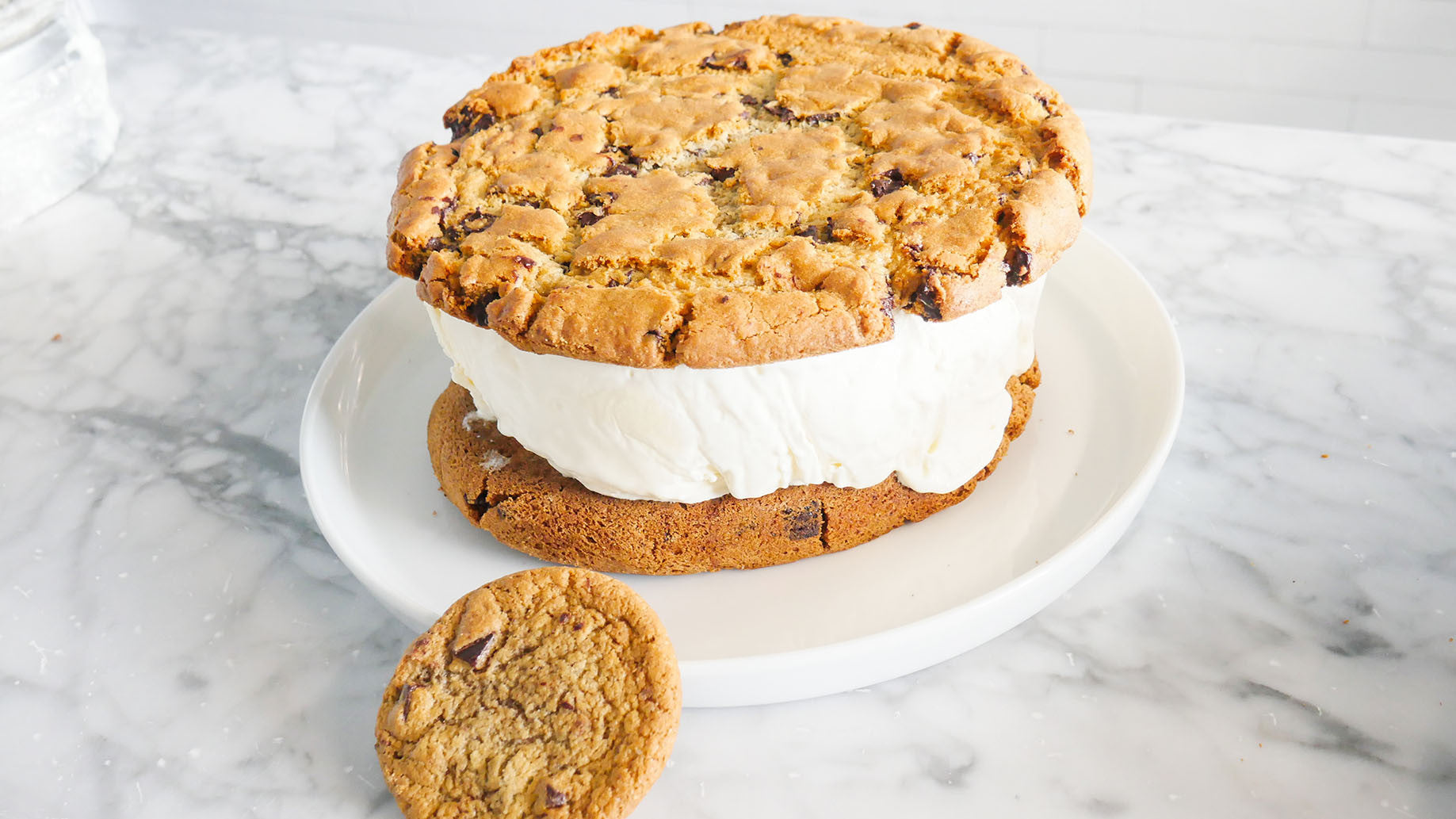 At the Feed Your Soul Test Kitchen: Baking Giant Cookies + 1 Gallon of Ice Cream !?!?