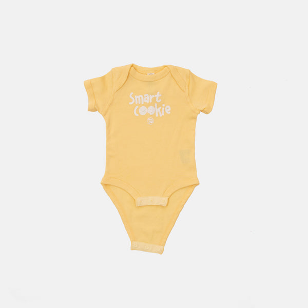 FYS Smart Cookie Onesie Yellow