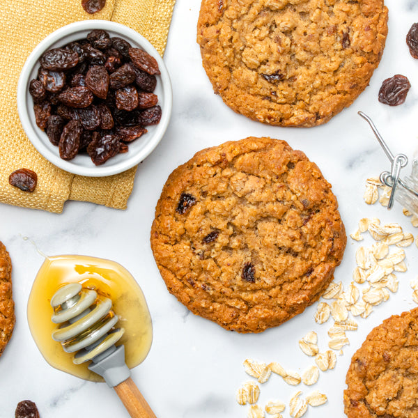 Show Me The Honey Oatmeal Cookies